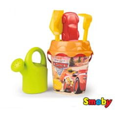 Smoby Smoby vedro z dodatki Avtomobili 16 cm