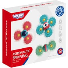 WOOPIE  Teether Spinner s priseskom Set 3