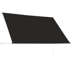 Vidaxl Zložljiva tenda 250x150 cm antracit