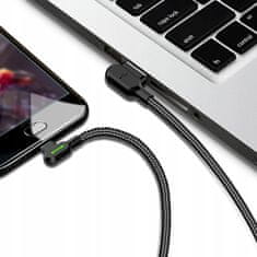 Mcdodo MCDODO 90° KOTNI KABEL USB-C HITRO POLNJENJE OBOJESTRANSKI USB TIPA C VODIL 0,5 M