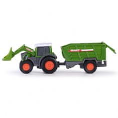 Dickie DICKIE Kmetijski traktor Fendt z vedrom in prikolico 18cm