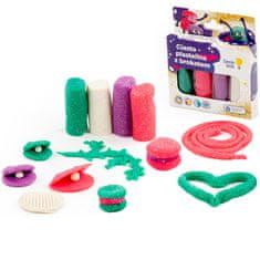 Polesie Cake-Plasticine Otroški set plastelina 4 barve z bleščicami