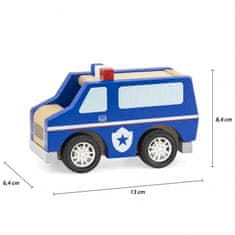 Viga Toys VIGA Leseni policijski radijski avto