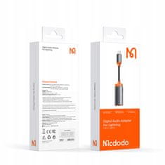 Mcdodo MCDODO ADAPTER LIGHTNING MINI JACK 3,5 MM KABEL ZA IPHONE 13 14