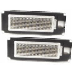 CO2 KOMPLET LUČI LED ZA OSVETLITEV REGISTRSKE TABLICE, AUTOTUNE, ZA FIAT DUCATO AUTOBUS 100, FIAT DUCATO AUTOBUS MULTIJET 110, 115, 120, 130, 140, 150, 160, 180