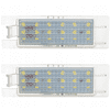 CO2 KOMPLET LUČI LED ZA OSVETLITEV REGISTRSKE TABLICE, AUTOTUNE, ZA OPEL VECTRA C SEDAN, TIGRA B TWINTOP, ASTRA III H, ASTRA IV J, CORSA C, CORSA D, INSIGNIA, ZAFIRA B