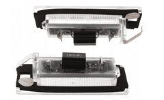 CO2 KOMPLET LUČI LED ZA OSVETLITEV REGISTRSKE TABLICE, AUTOTUNE, ZA FIAT DUCATO AUTOBUS 100, FIAT DUCATO AUTOBUS MULTIJET 110, 115, 120, 130, 140, 150, 160, 180