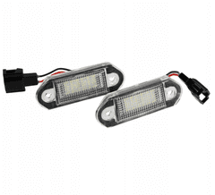 CO2 KOMPLET LUČI LED ZA OSVETLITEV REGISTRSKE TABLICE, AUTOTUNE, ZA ŠKODA OCTAVIA I, ŠKODA OCTAVIA I COMBI, VOLKSWAGEN GOLF III VARIANT, VOLKSWAGEN VENTO JETTA III