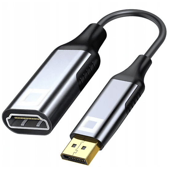 CO2 CO2 ADAPTER DISPLAYPORT NA HDMI 2.0 KABEL DP - HDMI FHD 240HZ 4K 60HZ HDR