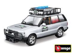 BBurago Range Rover srebrni 1:24