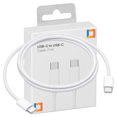 CO2 CO2 POLNILEC USB-C KABEL ZA HITRO POLNJENJE USB TIPA C ZA IPHONE 15 16 1M BELA