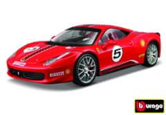 Burago B 1:24 Ferrari Racing 458 Challenge Red