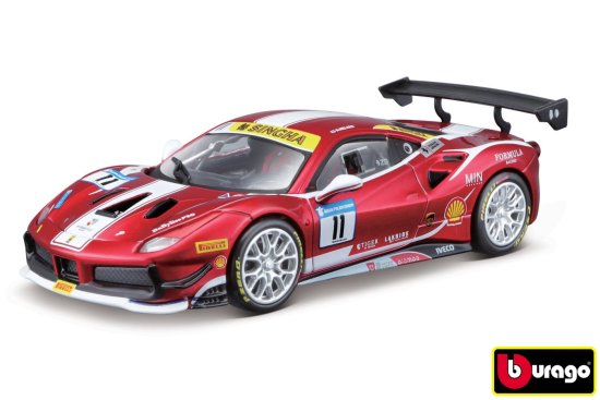 Burago B 1:24 Ferrari Racing 488 Challenge 2017