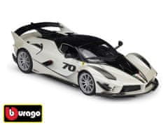 Burago B 1:18 Ferrari FXX-K EVO št. 70 črno-bela 18-16012