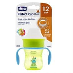 Chicco 360 SKODELICA ZA UČENJE PITJA 12M+ ZELENA/ORANŽNA