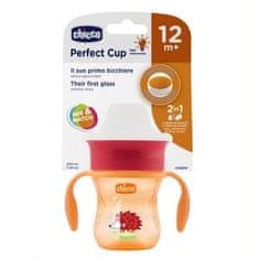 Chicco 360 SKODELICA ZA UČENJE PITJA 12M+ ZELENA/ORANŽNA