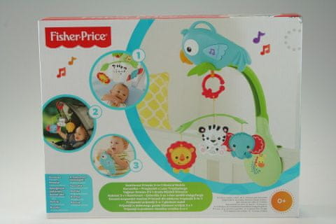 Fisher-Price Fisher-Price Rainforest 3 v 1 vrtiljak CHR11