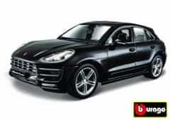 BBurago 1:24 Porsche Macan črna 18-21077