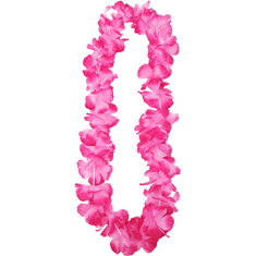 PartyDeco Havajski venec Aloha roza 1 kos -