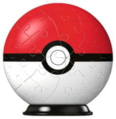 Ravensburger 3D Puzzleball Pokémon: Pokeball 54 kosov