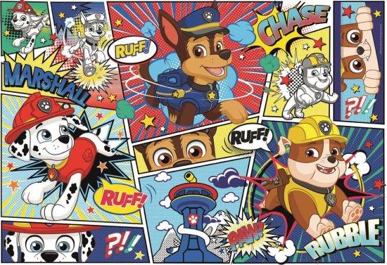 Clementoni Puzzle Supercolor Paw Patrol / 104 kosov