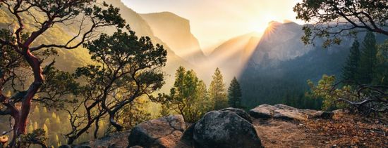 Ravensburger Panorama Puzzle Yosemite National Park, Kalifornija 1000 kosov