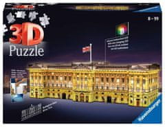 Ravensburger Night Edition Buckinghamska palača Svetleča 3D sestavljanka 216 kosov