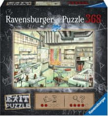 Ravensburger Escape EXIT puzzle Laboratorij 368 kosov