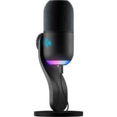 Logitech Yeti GX Dynamic RGB Gaming Mic z LIGHTSYNC - Črna