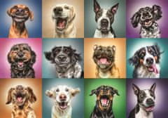 Trefl Puzzle Happy Dog Portraits / 1000 kosov