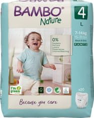 Bambo Nature BAMBO Naravne hlače za enkratno uporabo 4 L (7-14 kg) 20 kosov