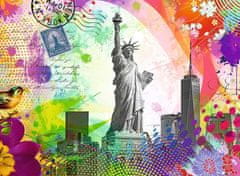 Ravensburger Puzzle Razglednica iz New Yorka 500 kosov