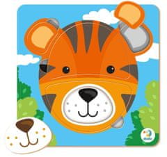 DoDo Puzzle Tiger 5 kosov