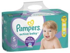 Pampers plenice Active Baby Mega Pack. velikost 5, 110 kosov, 11-16 kg