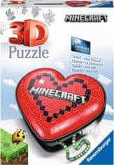 Ravensburger 3D sestavljanka Heart of Minecraft 54 kosov