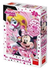 Dino MINNIE MOUSE 200 diamantov Puzzle