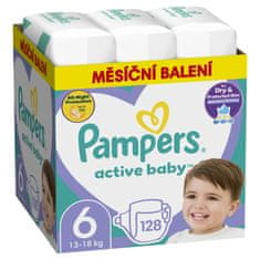 Pampers Active Baby plenice, vel. 6, 13–18 kg, 128 kosov