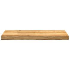 Vidaxl Podloge za stopnice 4 kosi rjave 70x30x2 cm trdna hrastovina