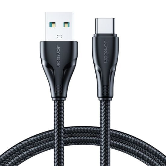 Joyroom USB - Kabel USB-C za hitro polnjenje in prenos podatkov Surpass Series 3A 2m črn