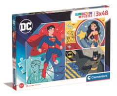 Clementoni Puzzle DC Comics 3x48 kosov