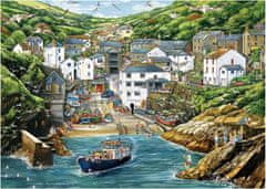 Jumbo FALCON Puzzle Portloe, Cornwall Coast 1000 kosov