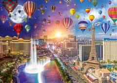 Schmidt Puzzle Dan in noč: Las Vegas 1000 kosov