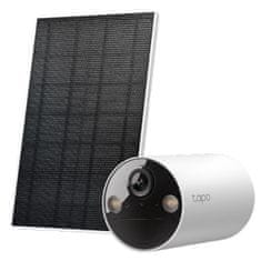 TP-Link Tapo C410 nadzorna kamera, zunanja, baterijska, bela, solarni panel (TAPO C410 KIT)