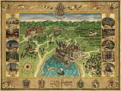 Ravensburger Sestavljanka Harry Potter: zemljevid Bradavičarke 1500 kosov