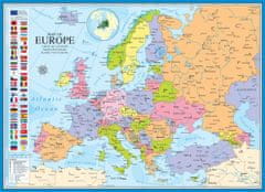 EuroGraphics Puzzle Zemljevid Evrope 1000 kosov