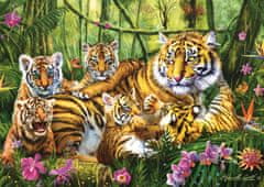 Trefl Tiger Family Puzzle / 500 kosov