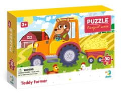 DoDo Puzzle Poklic Kmet Teddy 30 kosov