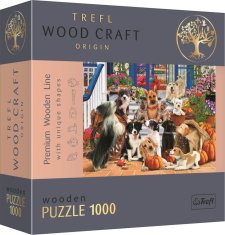 Trefl Wood Craft Origin Puzzle Pes prijateljstvo 1000 kosov