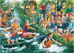 Jumbo FALCON Puzzle Coracle Regatta 1000 kosov