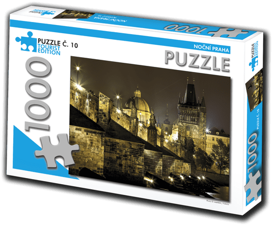 Tourist Edition Puzzle Nočna Praga 1000 kosov (št. 10)